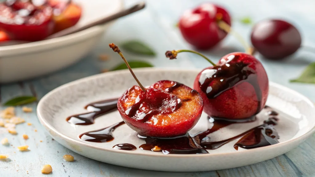 Fresh Cherry Balsamic Glaze : 5 Ways to Use It Tonight