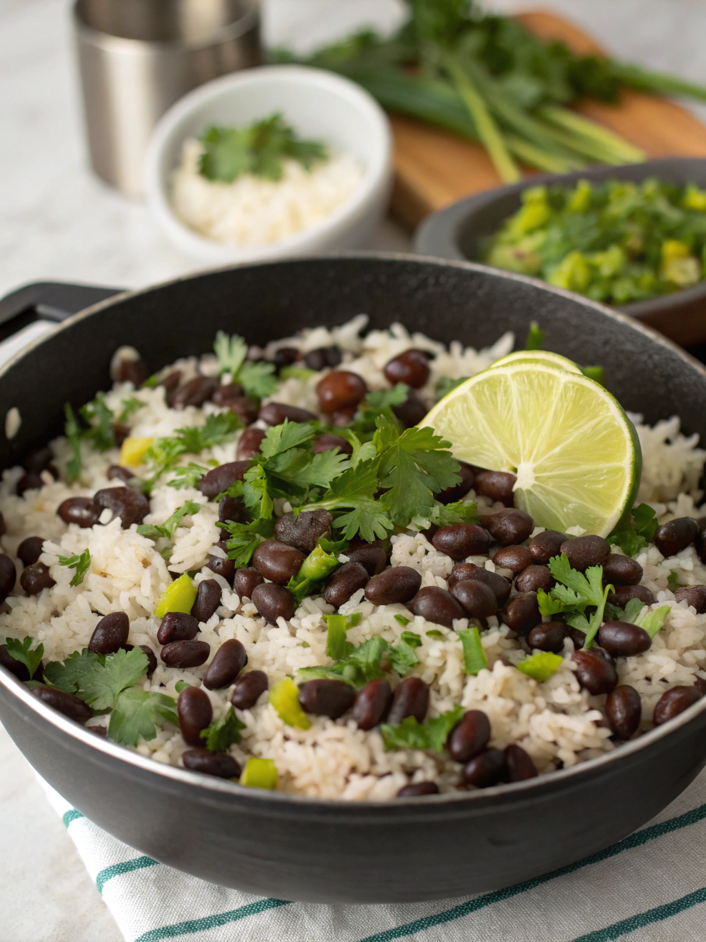 Black Beans & Rice One‑Pot Meal