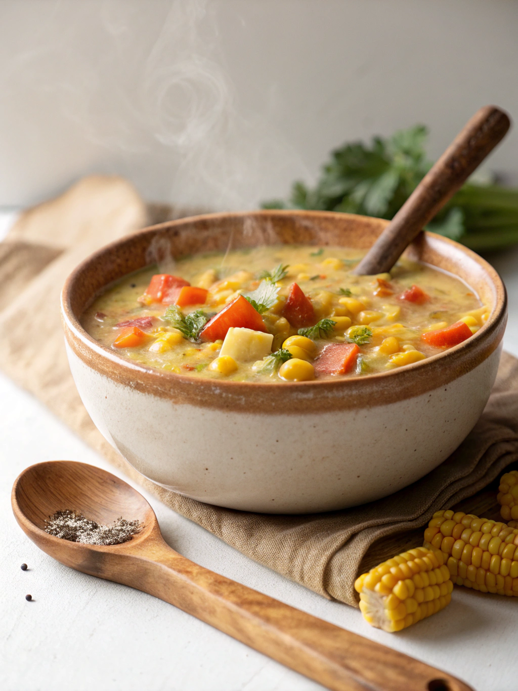 Heavenly Sweetcorn Chowder recipe