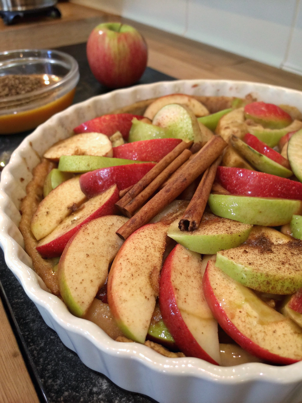 homemade apple pie filling